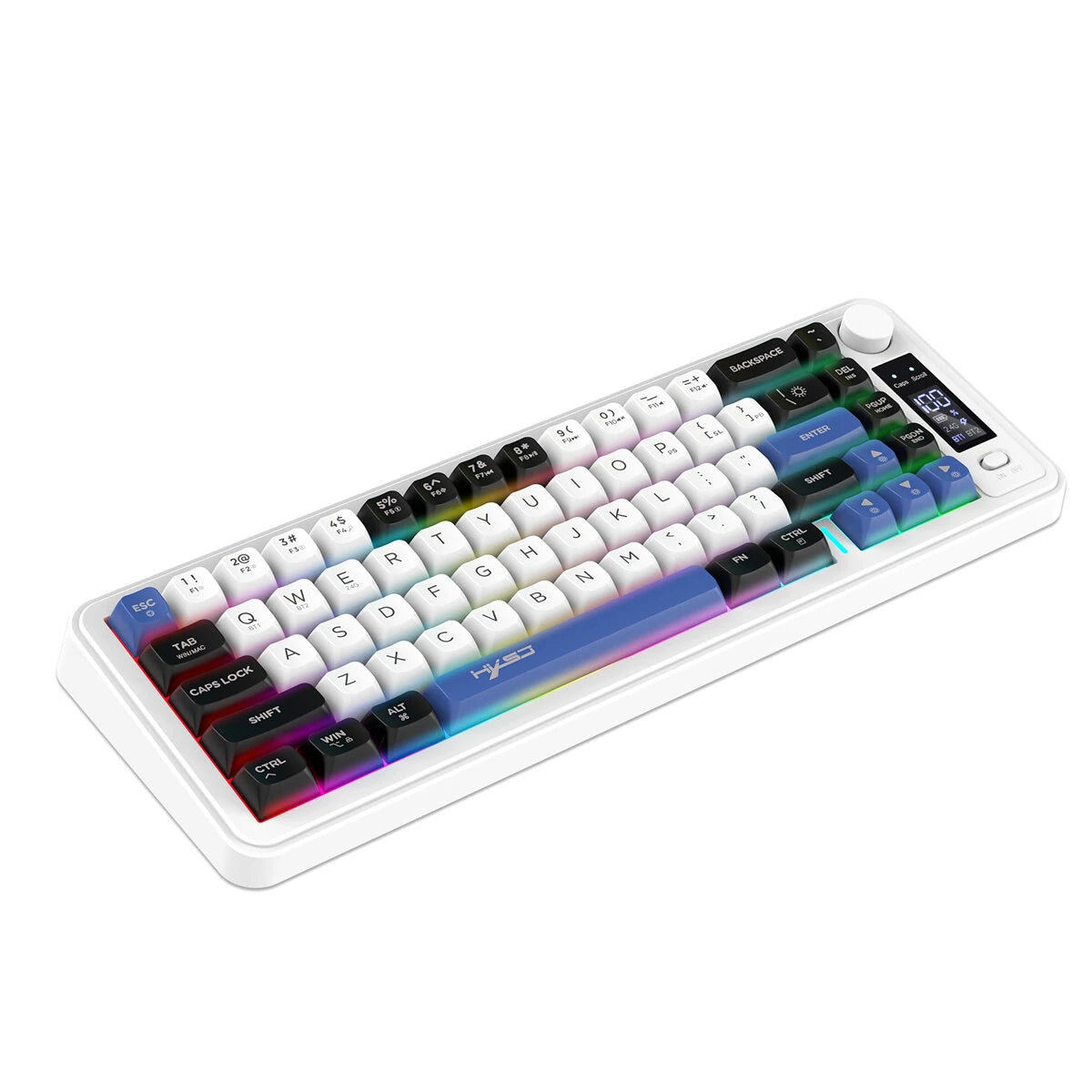 HXSJ L68 Three-Mode Wireless Gaming Keyboard Main image