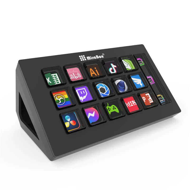 MiraBox 293s StreamDeck Numeric Keyboard 15-key Live Main image