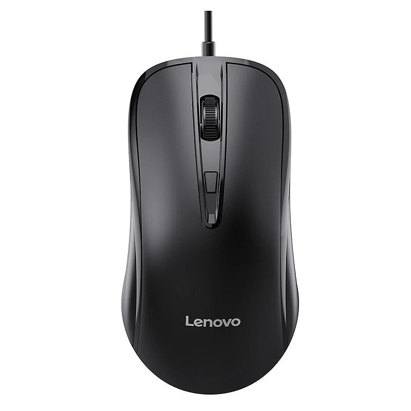 Lenovo M12 Wired Mouse USB Ergonomic Computer Mouse