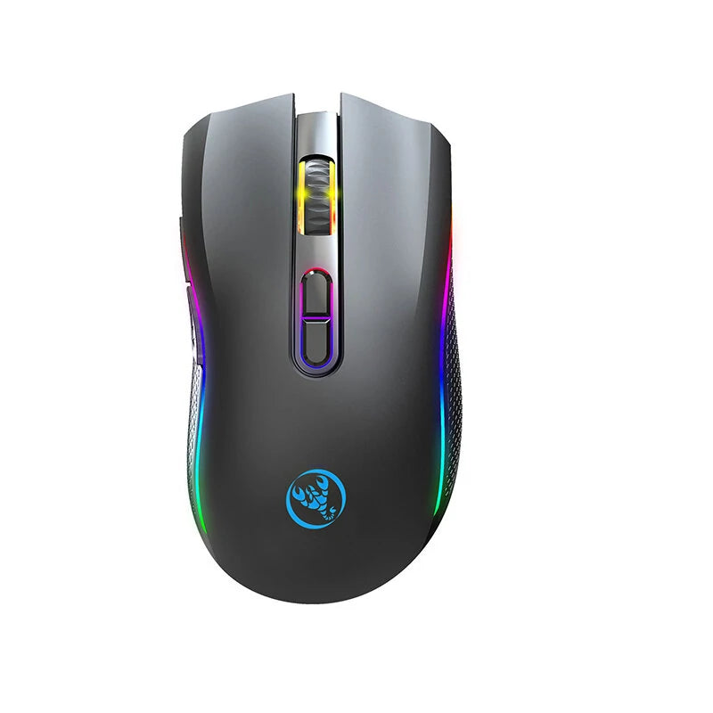 HXSJ T69 2.4G Wireless Gaming Mouse with RGB Lighting Main image