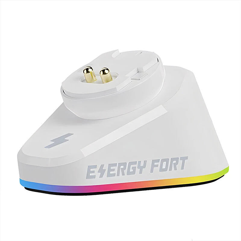 Wireless Magnetic Mouse Charging Dock with Dual USB Main image