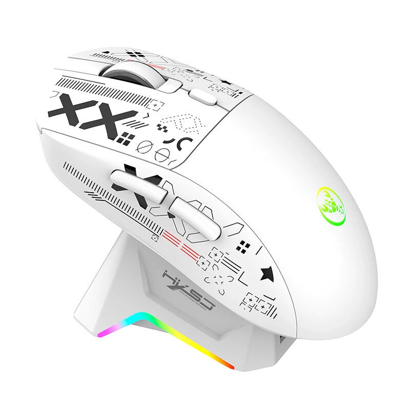 HXSJ T90PRO Tri-mode Wireless Gaming Mouse with RGB