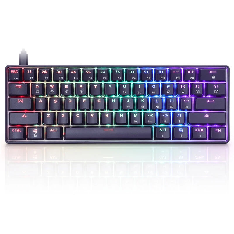 SKYLOONG GK61 Mechanical Keyboard 61 Keys Hot