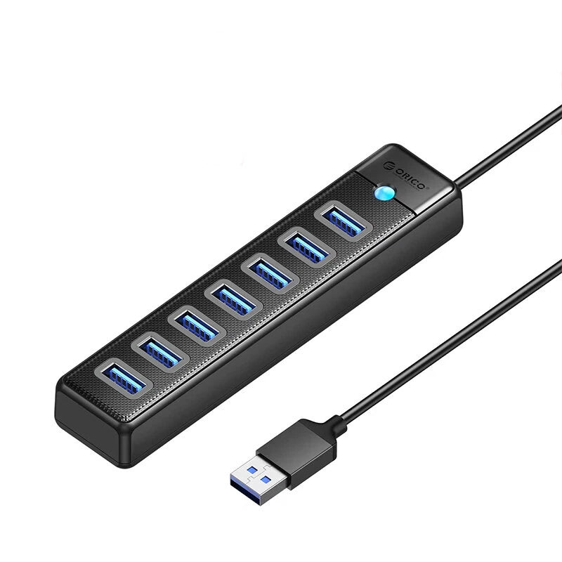 Orico 7-in-1 USB3.0 Docking Station with USB-A3.0x7
