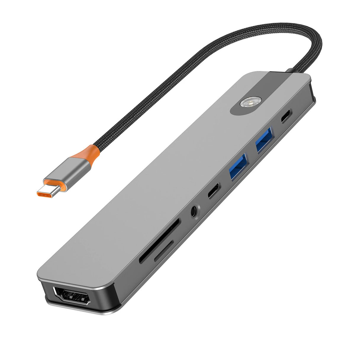 8-in-1 Type-C Docking Station USB Adapter with USB3.0*2 Main image