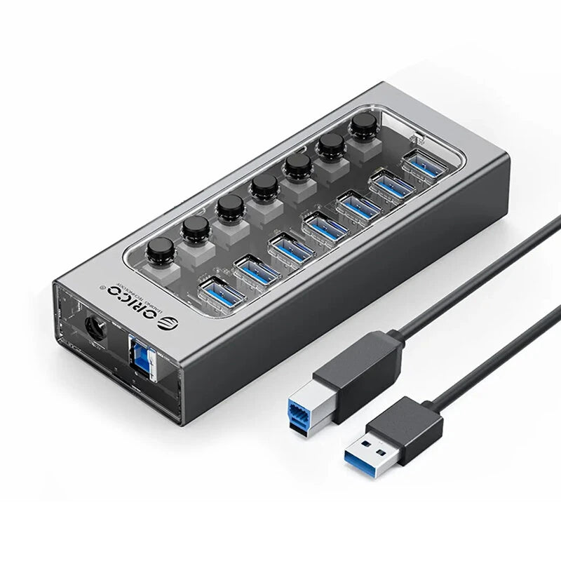 ORICO AT2U3 7-in-1 5Gbps USB 3.0 Hub Docking Station Main image