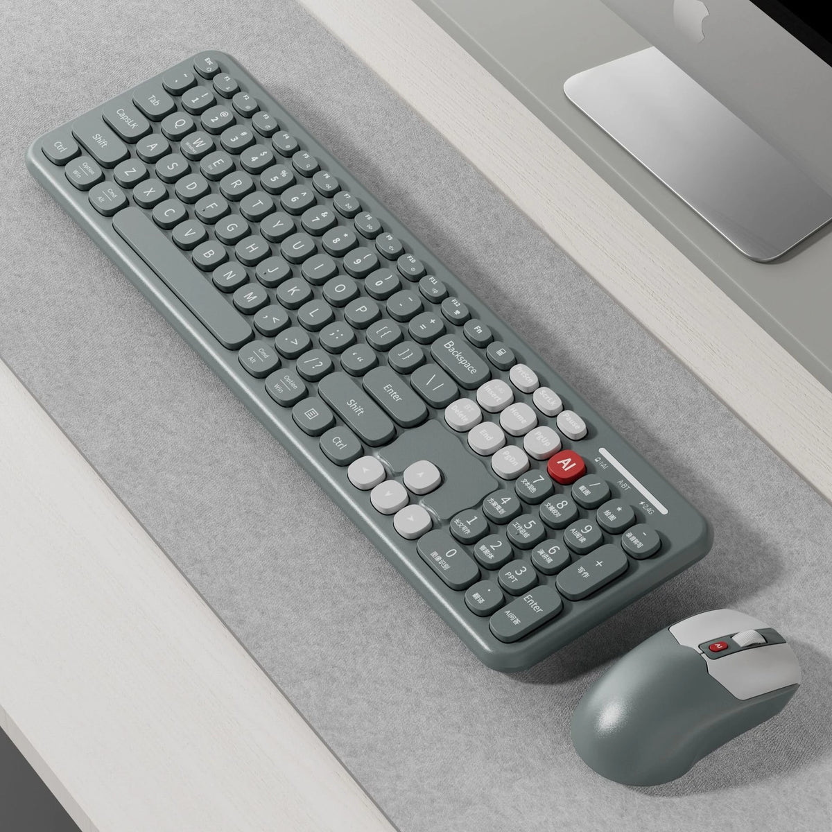 MOFii AI Voice Keyboard and Mouse Set Wireless