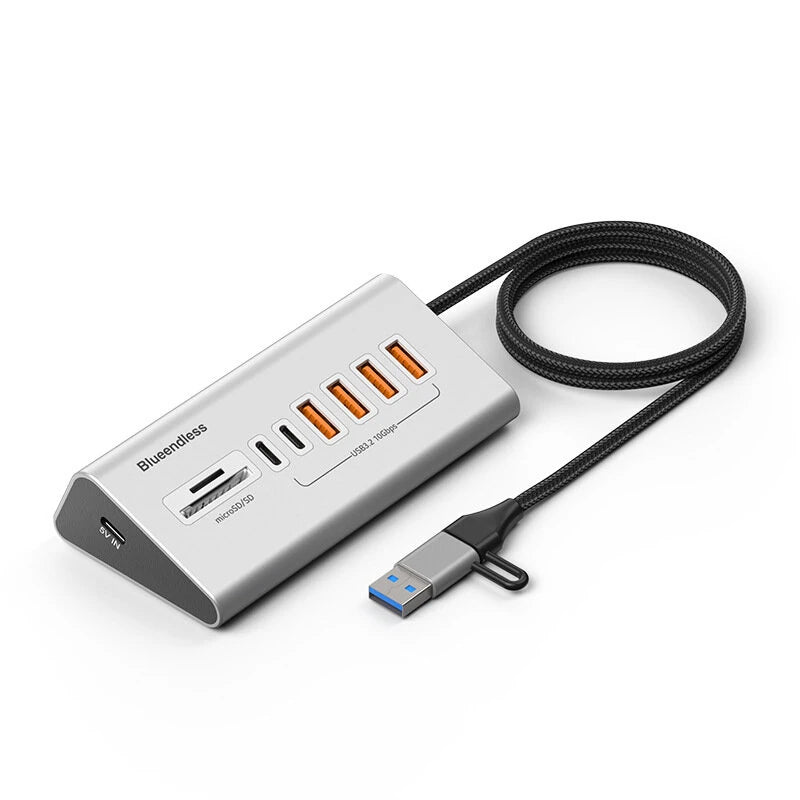 Blueendless HU806 8-in-1 USB-A Type-C Docking Station
